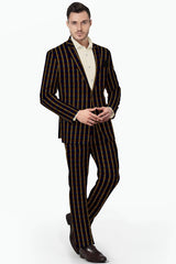 Veste de costume à deux boutons pour homme, bleu anthracite, imprimé à carreaux, revers crantés, coupe slim, blazer élégant en rayonne éponge