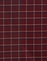 Veste de costume à carreaux pour homme Maroon Oak Blazer Slim Fit