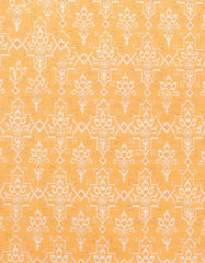 Veste de costume jacquard orange pêche pour homme, blazer slim fit