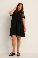Flounce Detail Dress