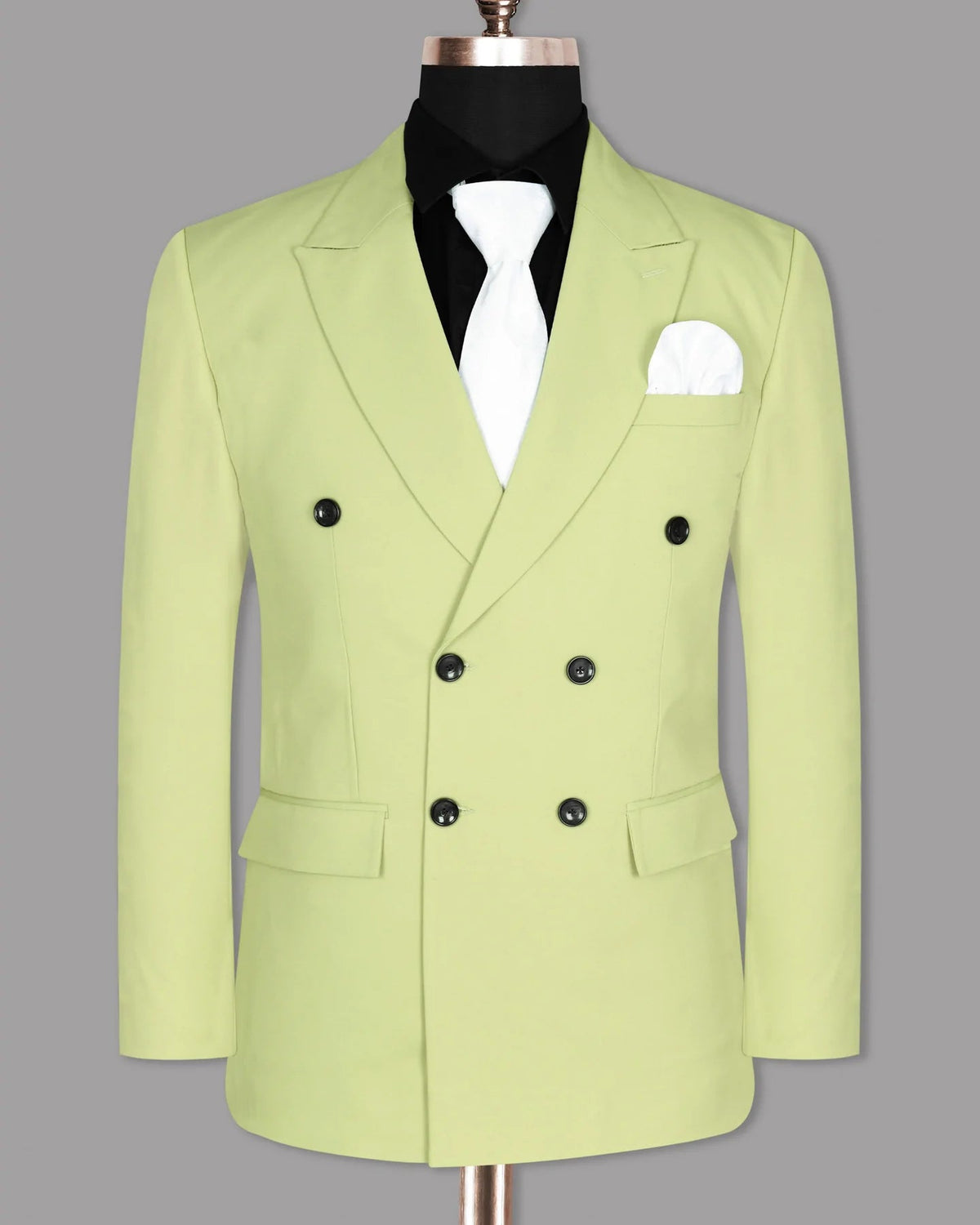 Mint Men's Two Button Dress Party Solid Suit Jacket Notched Lapel Slim Fit Stylish Blazer