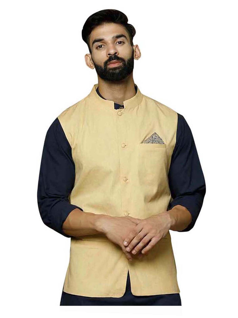 Pastel Pistacio Green Royalty's Bandhgala Jodhpuri Nehru Jacket Vest W –  Luxurazi