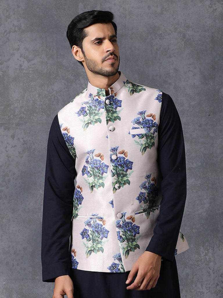 Buy online Mirror Work Sleeveless Nehru Jacket from Jackets for Men by  Hangup for ₹1399 at 72% off | 2024 Limeroad.com