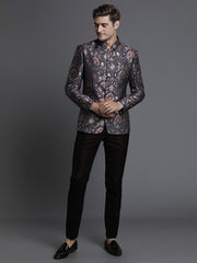 Men's Multi Woven Brocade Kurta Pajama Set